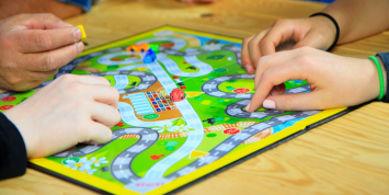 Photo d'un plateau de jeu de société 